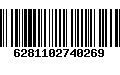 Código de Barras 6281102740269