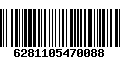 Código de Barras 6281105470088