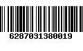 Código de Barras 6287031380019