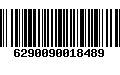 Código de Barras 6290090018489