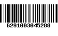 Código de Barras 6291003045288