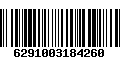 Código de Barras 6291003184260