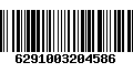 Código de Barras 6291003204586