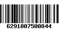 Código de Barras 6291007500844