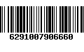 Código de Barras 6291007906660