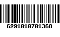 Código de Barras 6291010701368