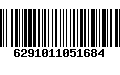 Código de Barras 6291011051684