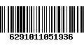 Código de Barras 6291011051936