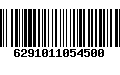 Código de Barras 6291011054500