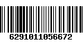 Código de Barras 6291011056672