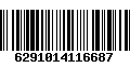 Código de Barras 6291014116687