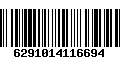 Código de Barras 6291014116694