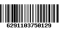 Código de Barras 6291103750129