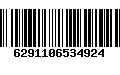 Código de Barras 6291106534924