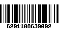 Código de Barras 6291108639092