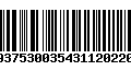 Código de Barras 6293753003543112022022