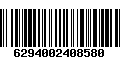 Código de Barras 6294002408580