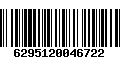 Código de Barras 6295120046722