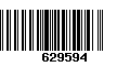 Código de Barras 629594