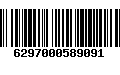 Código de Barras 6297000589091