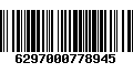 Código de Barras 6297000778945