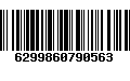 Código de Barras 6299860790563