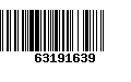 Código de Barras 63191639