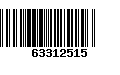 Código de Barras 63312515