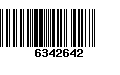 Código de Barras 6342642