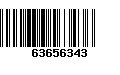 Código de Barras 63656343