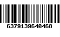 Código de Barras 6379139640468