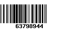 Código de Barras 63798944