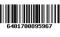 Código de Barras 6401700895967