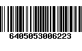 Código de Barras 6405053006223