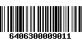 Código de Barras 6406300009011