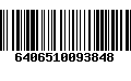 Código de Barras 6406510093848