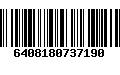 Código de Barras 6408180737190