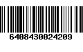 Código de Barras 6408430024209