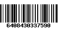 Código de Barras 6408430337590