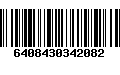 Código de Barras 6408430342082