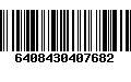 Código de Barras 6408430407682