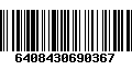 Código de Barras 6408430690367