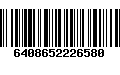 Código de Barras 6408652226580