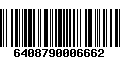 Código de Barras 6408790006662