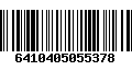 Código de Barras 6410405055378