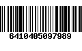 Código de Barras 6410405097989