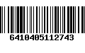 Código de Barras 6410405112743