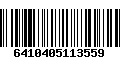 Código de Barras 6410405113559