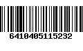 Código de Barras 6410405115232