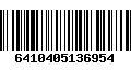 Código de Barras 6410405136954